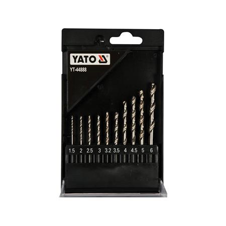 METAL DRILLS 1,5 6,0MM 10PCS HEX