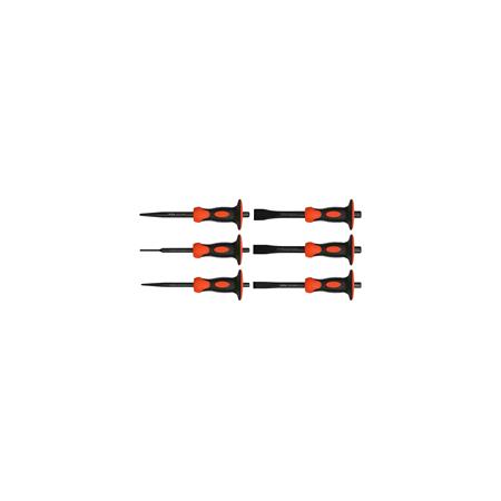 CHISEL AND PUNCH SET 6PCS