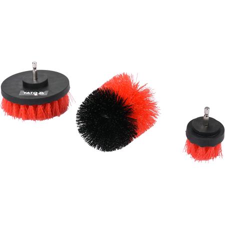 Wire Brush Drill Set 3PCS