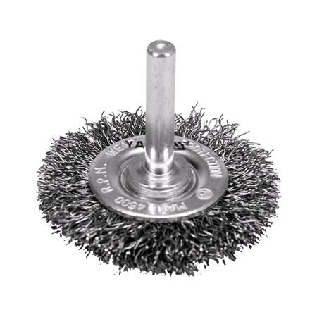 WIRE BRUSH 50MM INOX FOR DRILL