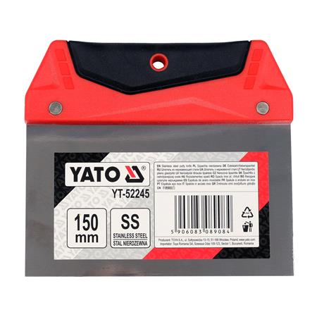 STAINLESS STEEL PUTTY KNIFE 150 MM