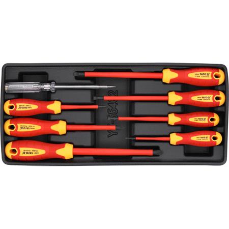 INSULATED SCREWDRIVERS, 8PCS SET