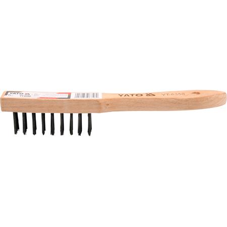 WIRE BRUSH 4 ROWS 30MM