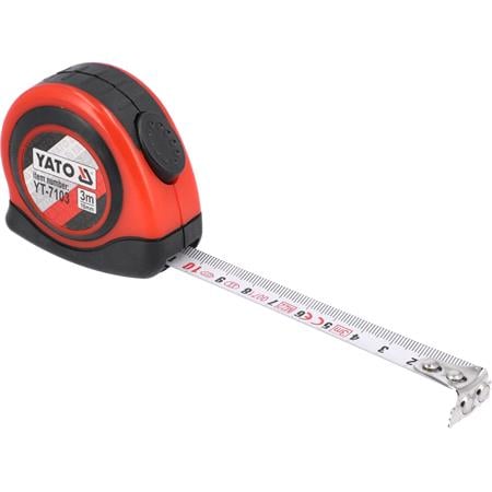 MEASURING TAPE 3Mx16MM NYLON , MAGNES