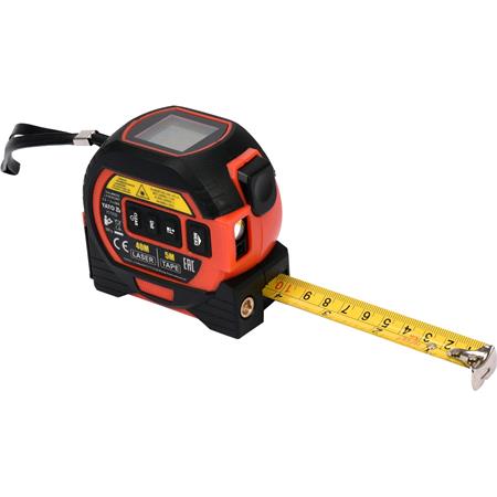 LASER DISTANCE METER W/ MEASURING TAPE
