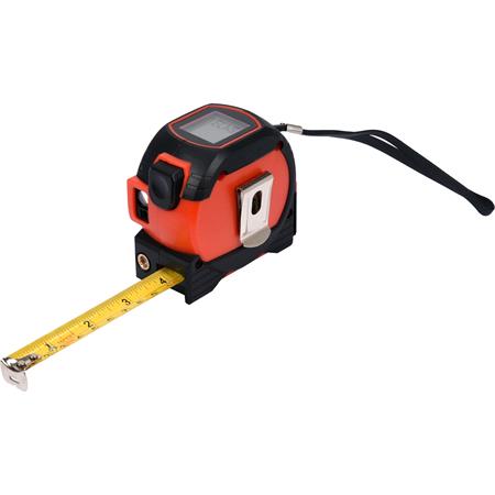 LASER DISTANCE METER W/ MEASURING TAPE