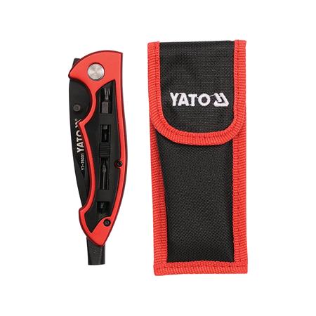 FOLDING KNIFE WITH BITS