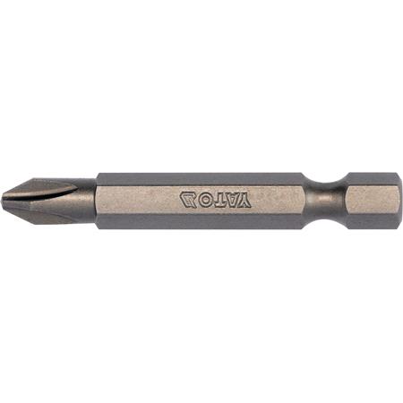 SCREWDRIVER BITS 1/4 50MM PH2 10PCS