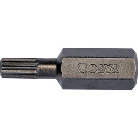 SCREWDRIVER BITS 8X30 MM SPLINE M5 10PCS