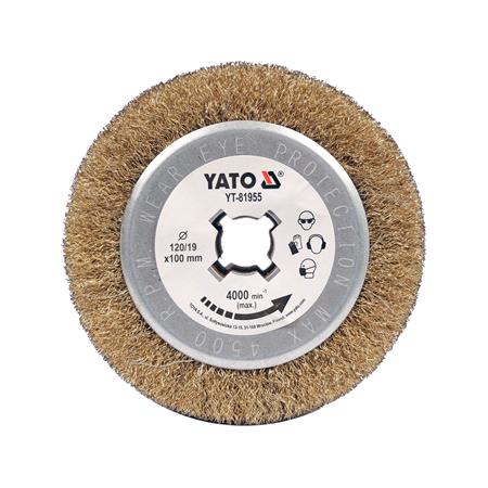 BRUSH WIRE DRUM 120X100X19