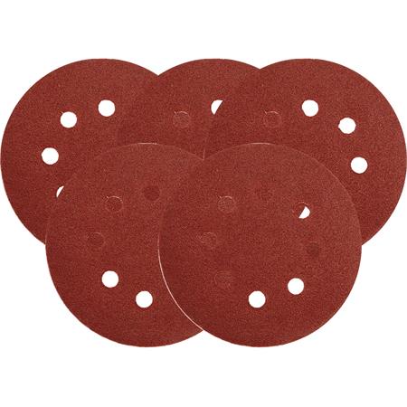 HOOK FASTEN.ABR.DISCS W.HOLES  P220 5PCS