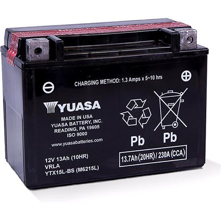 YT Maintenance Free Motorcycle YTX15L BS Battery