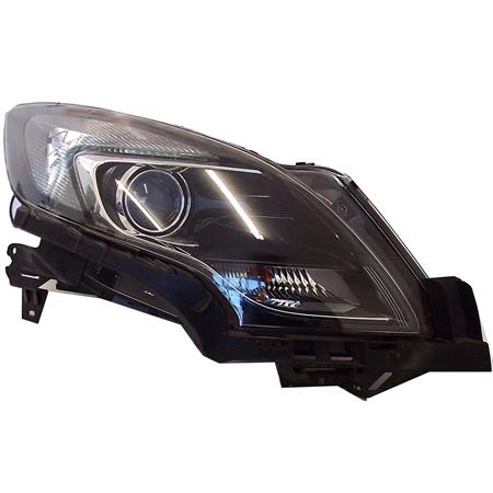 Right Headlamp (Projector Type, Halogen, Takes HIR Bulb, Supplied With Motor, Original Equipment) for Opel ZAFIRA 2012 2016