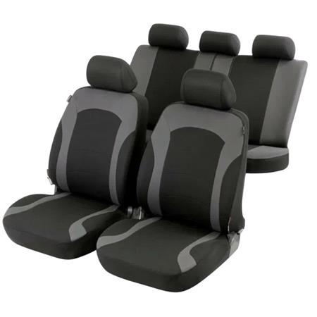 Inde car seat cover Black & Grey For Vauxhall ASTRA MK V Hatchback 2004 2009