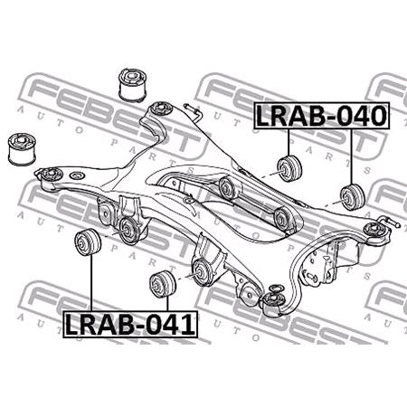 SuSPENSION   SuS. ARM & STABILIZER BuSHE