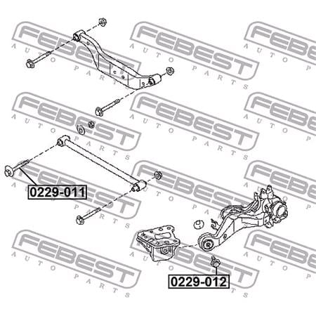 SuSPENSION   SuS. ARM & STABILIZER BuSHE