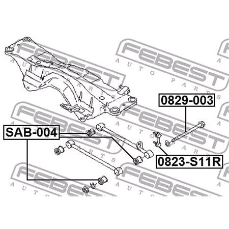 SuSPENSION   SuS. ARM & STABILIZER BuSHE