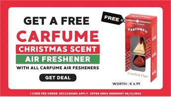 FREE Carfume Christmas Air Freshener