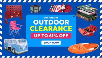 Outdoor clearance