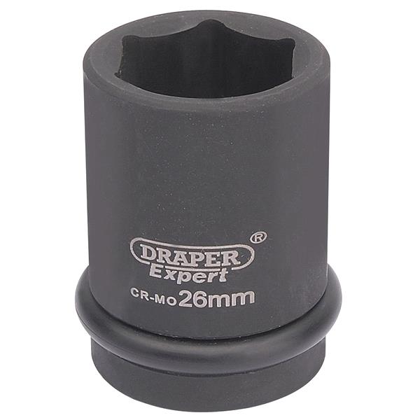 26mm Size Draper 33838 1/2 Square Drive Hi-Torq 12 Point Deep Socket