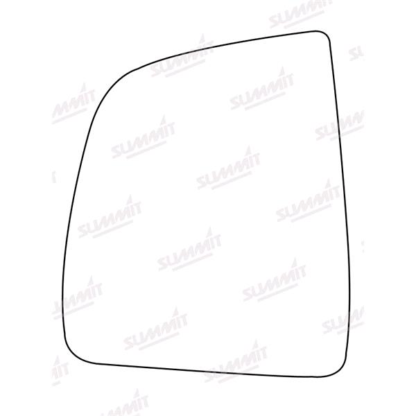 Wing Door Mirror Cover Casing For Fiat Doblo Van 2010-2023 Black