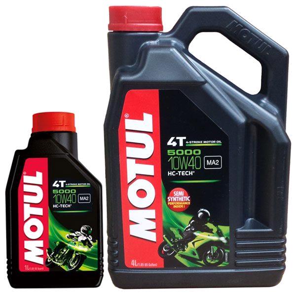 MOTUL 5100 10W40 4T High Performance Semi Synthetic Oil 1L