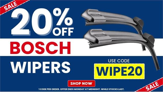 WIPE20 Bosch Wipers