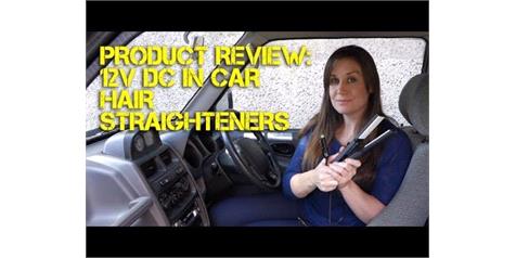 Product Review: 12V In-car Hair Straighteners With Ceramic Plates