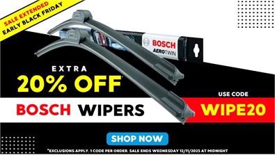 Bosch Wipers November Extended 2025