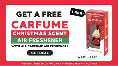 FREE Carfume Christmas Air Freshener