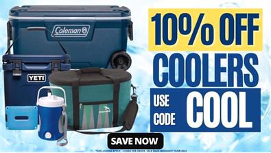 10% Off Coolers Code COOL