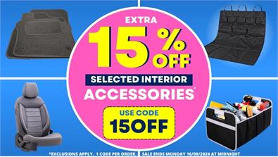 Interior Accessories 15OFF