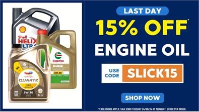 Engine Oil Last Day SLICK15 September