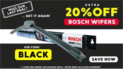 Wiper Blade BLACK November 2025