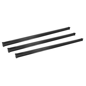 Roof Racks and Bars, Nordrive 3 Steel Cargo Roof Bars (135 cm) for Fiat DOBLO Cargo 2001 2010, with built in fixpoints, NORDRIVE