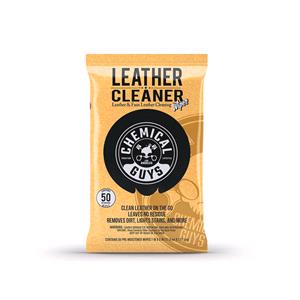 Chemical Guys, Chemical Guys Leather Cleaner Wipes (50 ct), Chemical Guys