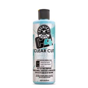 Paint Polish and Wax, Chemical Guys C4 Clear Cut Correction Compound (16oz), Chemical Guys