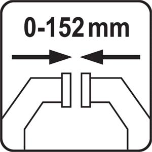 Hardware, QUICK RELEASE PLASTIC CLAMP 150MM, VOREL