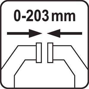 Hardware, QUICK RELEASE PLASTIC CLAMP 200MM, VOREL