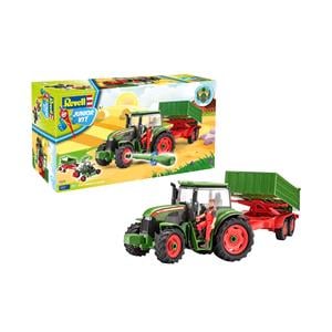 Gifts, Revell Tractor with Trailer & Figure Junior Build Kit, Revell