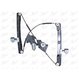 Window Regulators, Front Right Electric Window Regulator (with motor) for ALFA ROMEO 159 Sportwagon, 2006 2011, 4 Door Models, WITHOUT One Touch/Antipinch, motor has 2 pins/wires, AC Rolcar