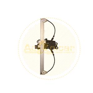 Window Regulators, Front Right Electric Window Regulator (with motor, one touch operation) for FIAT QUBO, 2008 , 4 Door Models, One Touch Version, motor has 6 or more pins, AC Rolcar