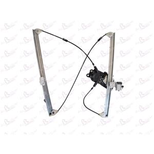 Window Regulators, Front Right Electric Window Regulator (with motor) for Citroen DISPATCH MPV, 2007 , 2 Door Models, One Touch Version, motor has 6 or more pins, AC Rolcar