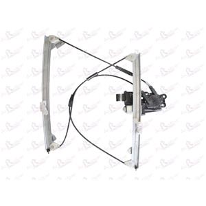 Window Regulators, Front Right Electric Window Regulator (with motor, one touch operation) for Citroen XSARA Estate (N), 1997 2000, 4 Door Models, One Touch Version, motor has 6 or more pins, AC Rolcar