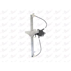 Window Regulators, Front Right Electric Window Regulator (with motor, one touch operation) for Citroen BERLINGO Multispace, 2008 , 2 Door Models, One Touch Version, motor has 6 or more pins, AC Rolcar
