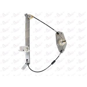 Window Regulators, Rear Right Electric Window Regulator Mechanism (without motor) for Citroen XSARA Estate (N), 2000 2005, 4 Door Models, One Touch/AntiPinch Version, holds a motor with 6 or more pins, AC Rolcar