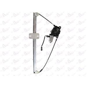 Window Regulators, Front Left Electric Window Regulator (with motor) for VAUXHALL MOVANO Chassis Cab (ED, UD, HD), 1998 2010, 2 Door Models, WITHOUT One Touch/Antipinch, motor has 2 pins/wires, AC Rolcar