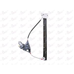 Window Regulators, Front Right Electric Window Regulator (with motor) for Iveco DAILY V Box Body / Estate, 2011 , 2 Door Models, WITHOUT One Touch/Antipinch, motor has 2 pins/wires, AC Rolcar