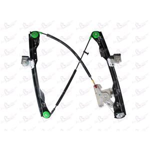 Window Regulators, Front Left Electric Window Regulator Mechanism (without motor) for FORD FOCUS Saloon (DFW), 1999 2005, 4 Door Models, WITHOUT One Touch/Antipinch, holds a standard 2 pin/wire motor, AC Rolcar