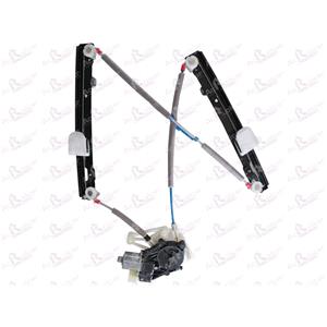 Window Regulators, Rear Right Electric Window Regulator (with motor) for Ford B MAX, 2012 , 4 Door Models, One Touch/Antipinch Version, motor has 6 or more pins, AC Rolcar